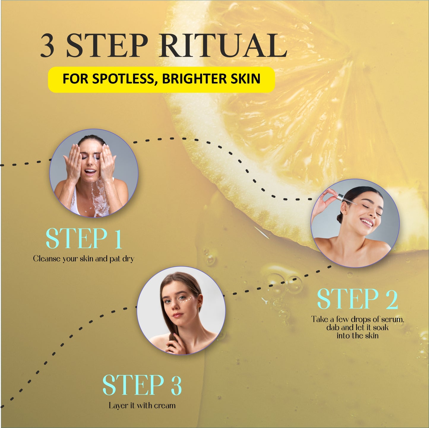 Vitamin C Serum for Face – Anti-Aging & Brightening Facial Serum with Hyaluronic Acid, Vitamin E & Ferulic Acid – Dark Spot Corrector, Wrinkle & Fine Line Reducer